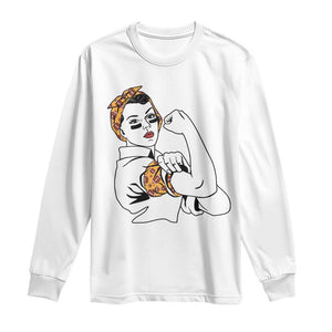 We Can Do It Game Day Long Sleeve Shirt Rosie The Riveter Strong Woman Football Fan