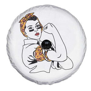 We Can Do It Game Day Spare Tire Cover Rosie The Riveter Strong Woman Football Fan