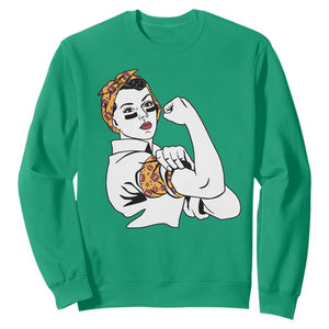 We Can Do It Game Day Sweatshirt Rosie The Riveter Strong Woman Football Fan