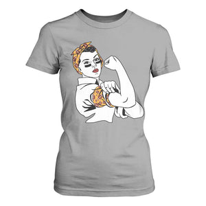 We Can Do It Game Day T Shirt For Women Rosie The Riveter Strong Woman Football Fan