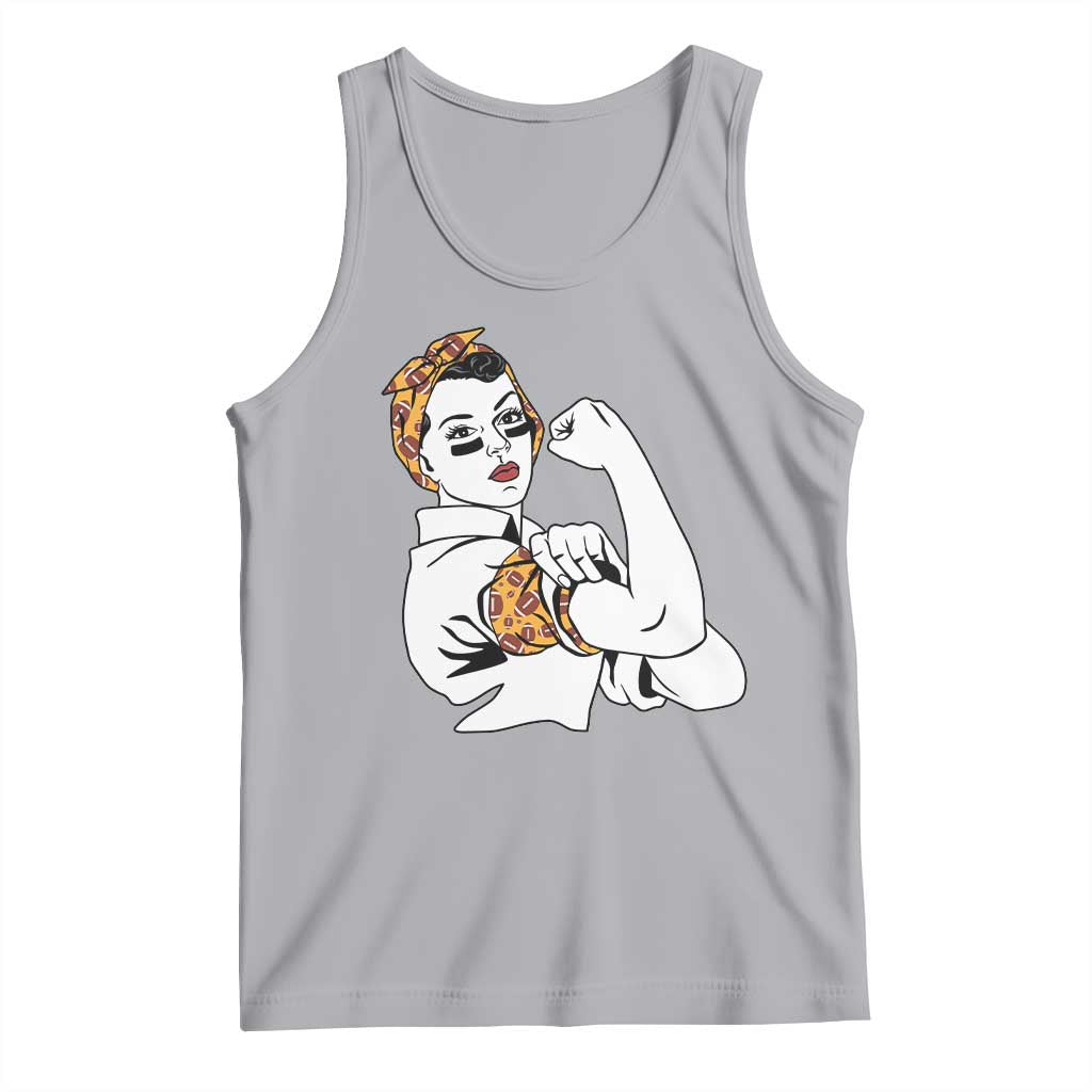 We Can Do It Game Day Tank Top Rosie The Riveter Strong Woman Football Fan
