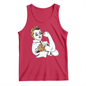 We Can Do It Game Day Tank Top Rosie The Riveter Strong Woman Football Fan