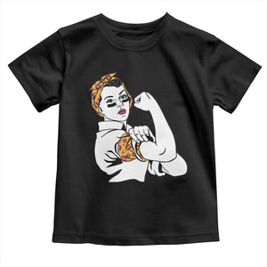 We Can Do It Game Day Toddler T Shirt Rosie The Riveter Strong Woman Football Fan