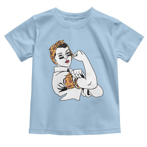 We Can Do It Game Day Toddler T Shirt Rosie The Riveter Strong Woman Football Fan