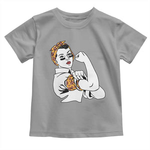 We Can Do It Game Day Toddler T Shirt Rosie The Riveter Strong Woman Football Fan