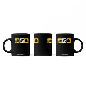Pittsburgh Skyline Crest Graphic Coffee Mug Football Fan Pride