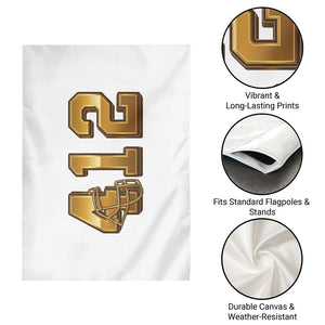 Vintage Pittsburgh City Skyline Crest Garden Flag Game Day Fan Pride