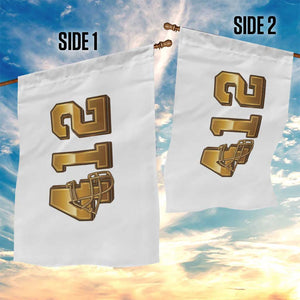 Vintage Pittsburgh City Skyline Crest Garden Flag Game Day Fan Pride