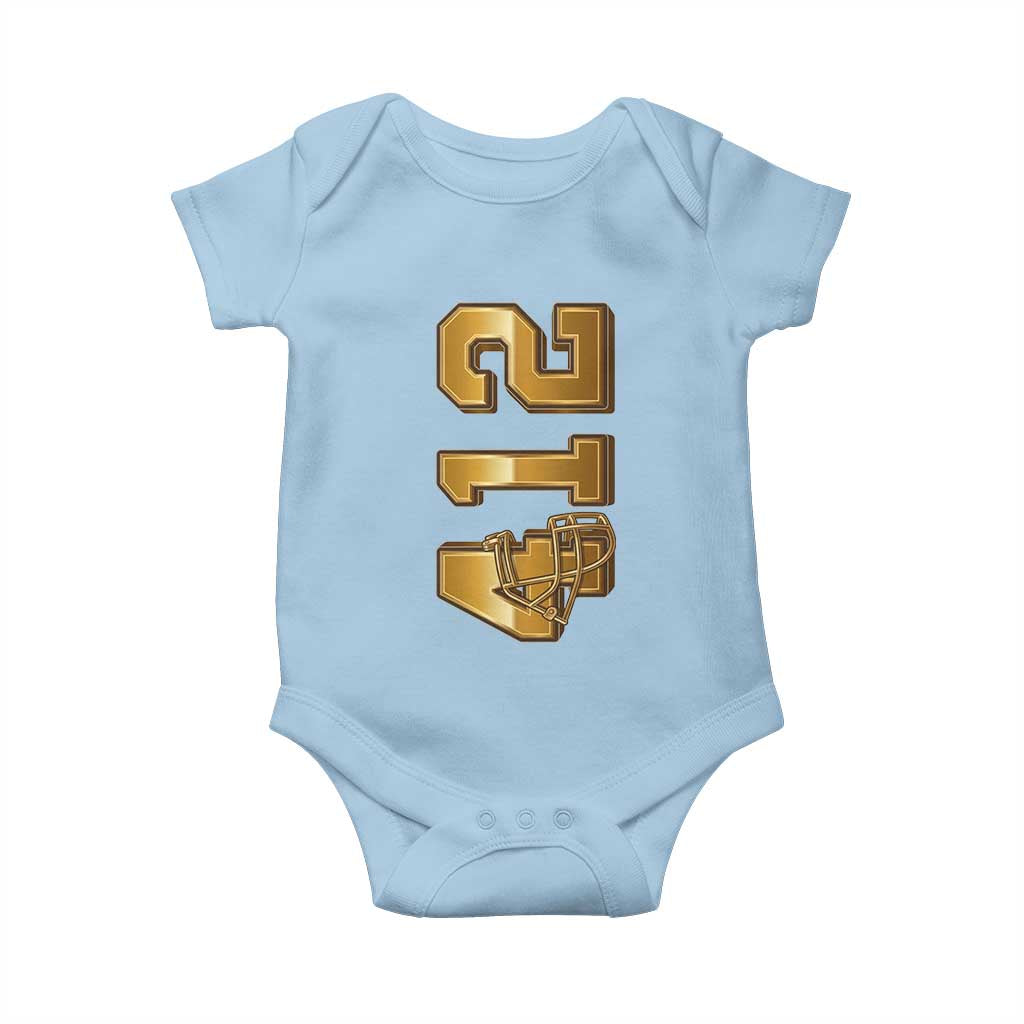 Vintage Pittsburgh City Skyline Crest Baby Onesie Game Day Fan Pride
