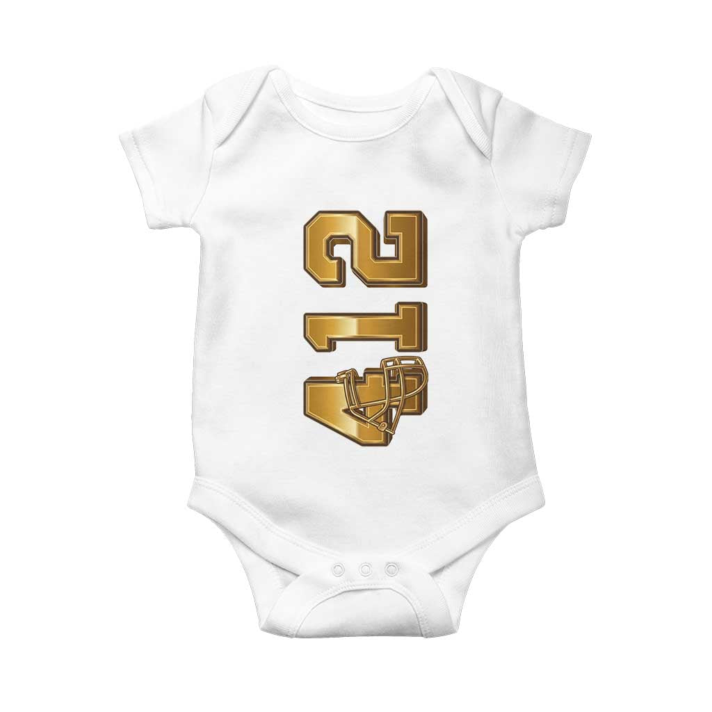 Vintage Pittsburgh City Skyline Crest Baby Onesie Game Day Fan Pride