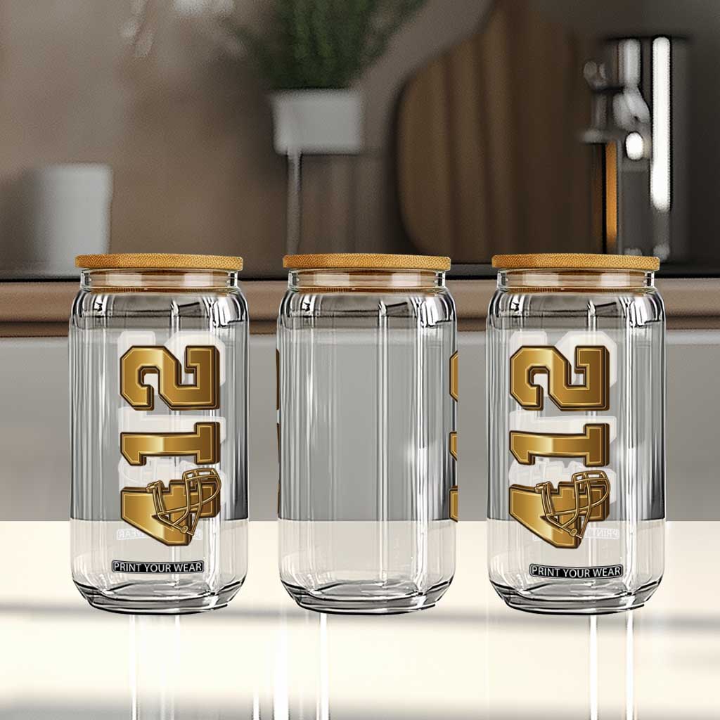 Vintage Pittsburgh City Skyline Crest Glass Can Game Day Fan Pride