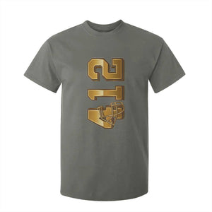 Vintage Pittsburgh City Skyline Crest T Shirt For Kid Game Day Fan Pride