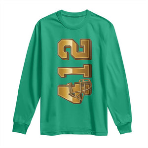 Vintage Pittsburgh City Skyline Crest Long Sleeve Shirt Game Day Fan Pride