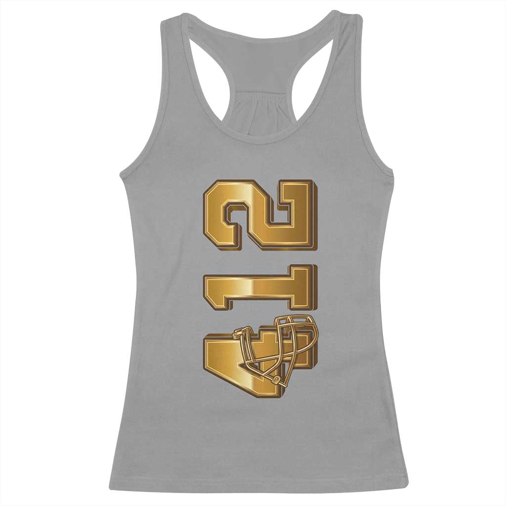 Vintage Pittsburgh City Skyline Crest Racerback Tank Top Game Day Fan Pride