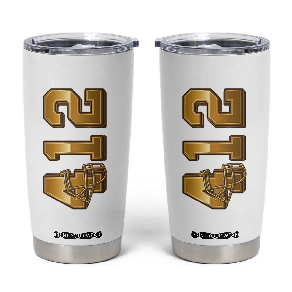 Vintage Pittsburgh City Skyline Crest Tumbler Cup Game Day Fan Pride