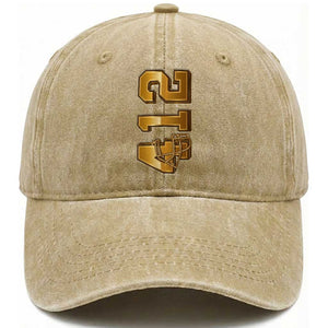 Vintage Pittsburgh City Skyline Crest Washed Cotton Baseball Cap Game Day Fan Pride