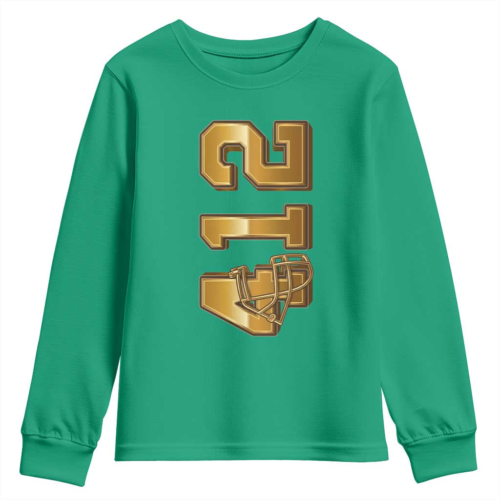 Vintage Pittsburgh City Skyline Crest Youth Sweatshirt Game Day Fan Pride