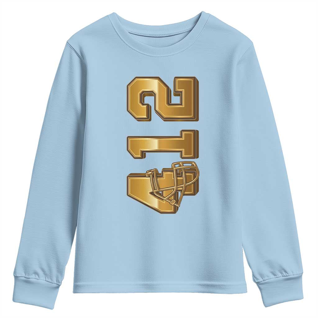 Vintage Pittsburgh City Skyline Crest Youth Sweatshirt Game Day Fan Pride