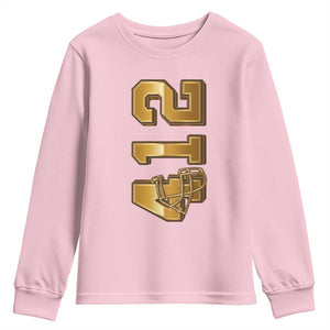 Vintage Pittsburgh City Skyline Crest Youth Sweatshirt Game Day Fan Pride
