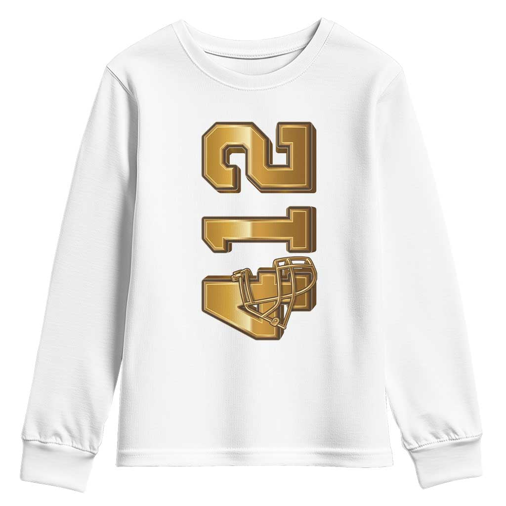 Vintage Pittsburgh City Skyline Crest Youth Sweatshirt Game Day Fan Pride