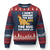 I Did Not Choose The Nug Life Ugly Christmas Sweater Chicken Nugget Lover Gifts TS12 Navy Red Print Your Wear