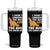 I Did Not Choose The Nug Life Tumbler With Handle Chicken Nugget Lover Gifts TS12 One Size: 40 oz Black Print Your Wear