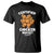 Funny Food Lover Gift T Shirt Certified Chicken Nugget Expert TS12 Black Print Your Wear