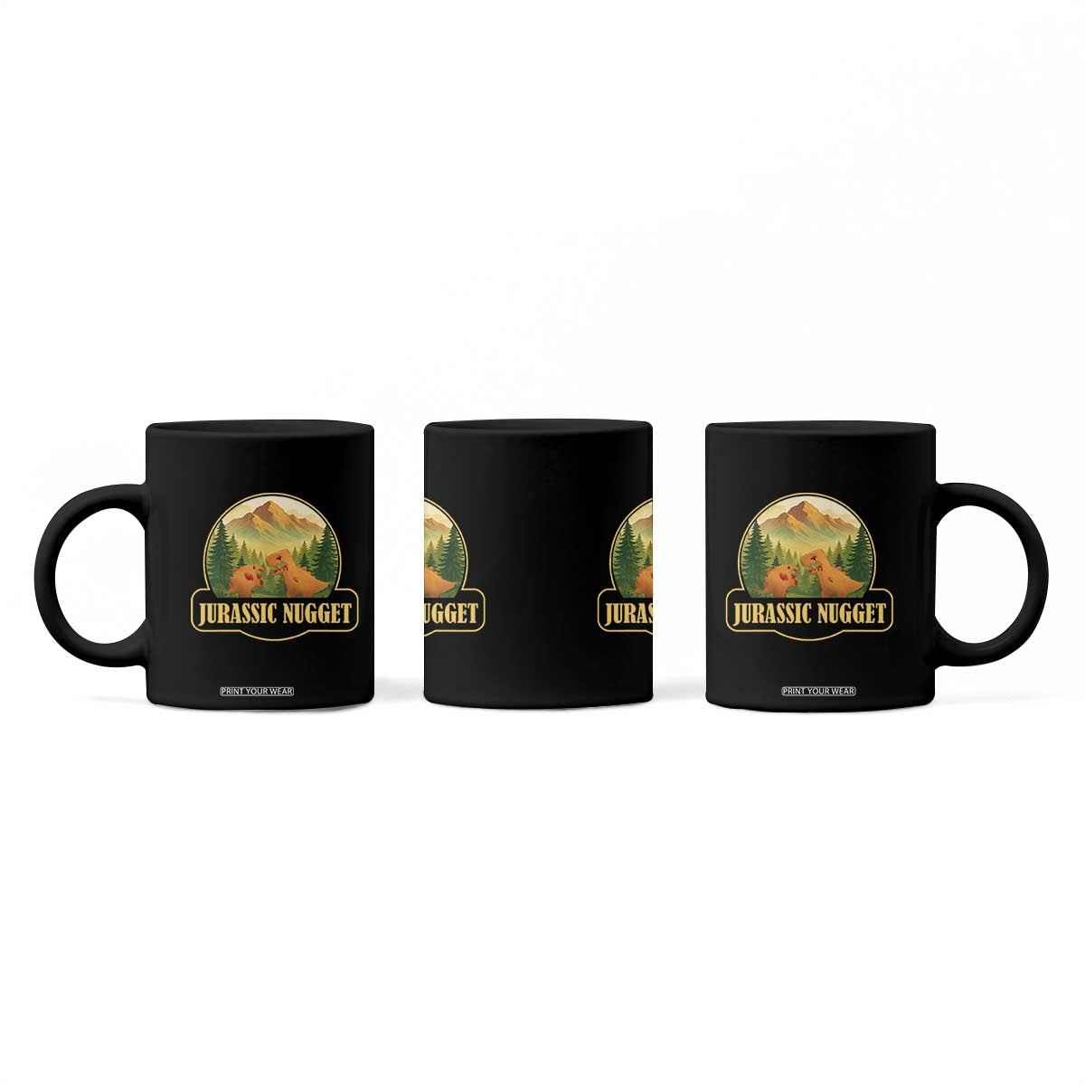 Jurassic Nugget World Dino Coffee Mug Nugget Lover Gift TS12 Print Your Wear