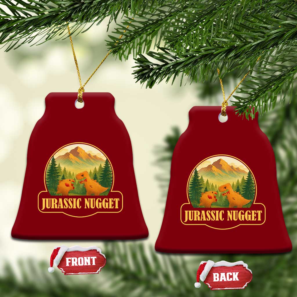 Jurassic Nugget World Dino Ceramic Ornament Nugget Lover Gift TS12 Print Your Wear