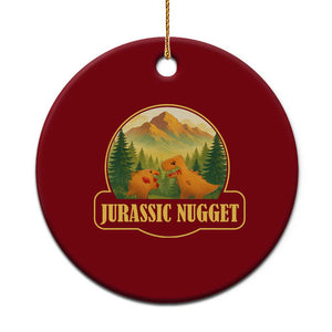 Jurassic Nugget World Dino Ceramic Ornament Nugget Lover Gift TS12 1pc Red Print Your Wear