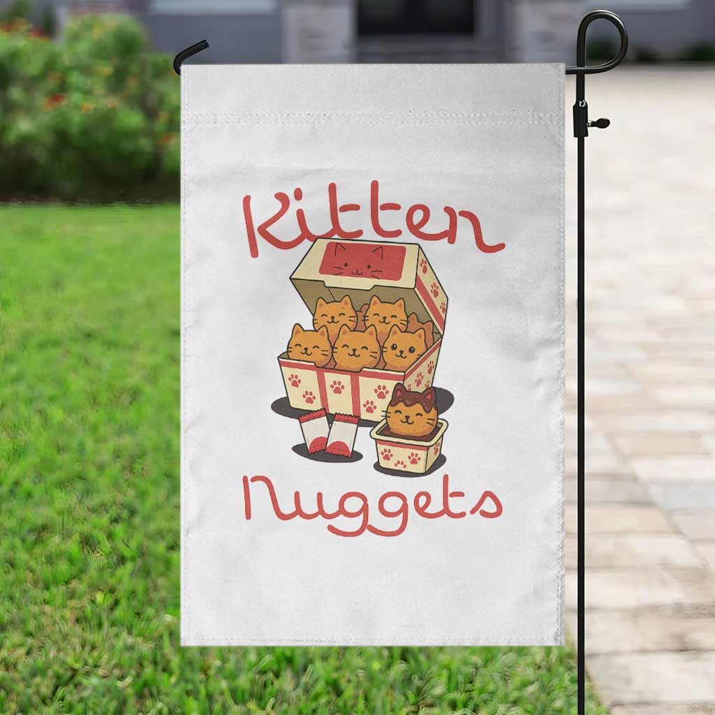 Kitten Nuggets Garden Flag Funny Cat Lover Gift TS12 Print Your Wear