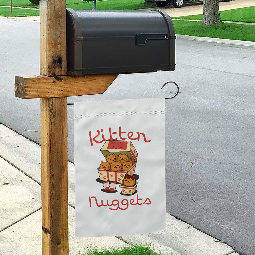Kitten Nuggets Garden Flag Funny Cat Lover Gift TS12 Print Your Wear