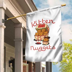Kitten Nuggets Garden Flag Funny Cat Lover Gift TS12 Print Your Wear