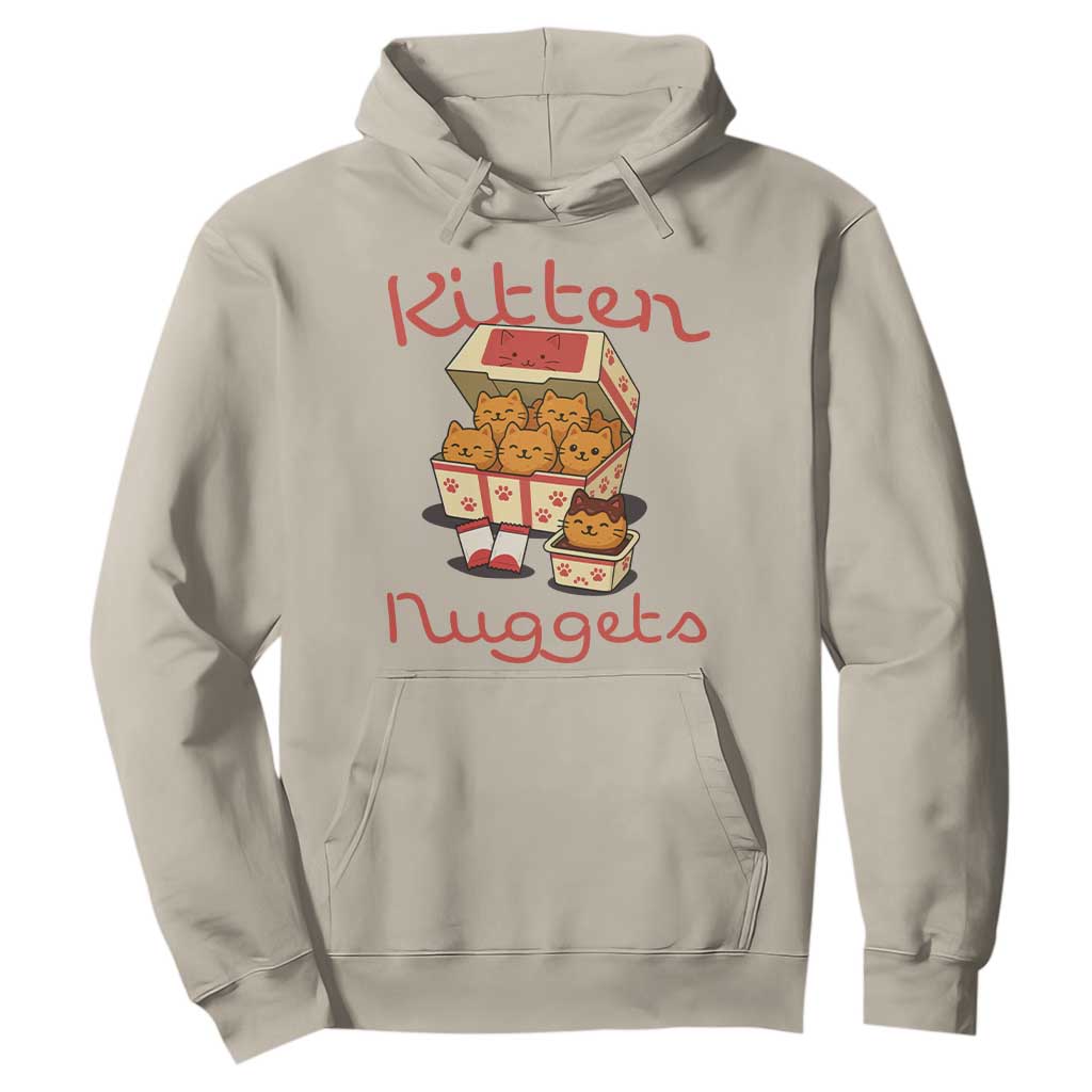Kitten Nuggets Hoodie Funny Cat Lover Gift TS12 Sand Print Your Wear