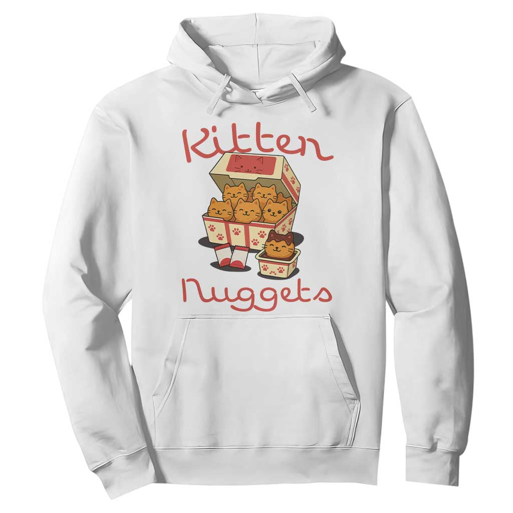 Kitten Nuggets Hoodie Funny Cat Lover Gift TS12 White Print Your Wear