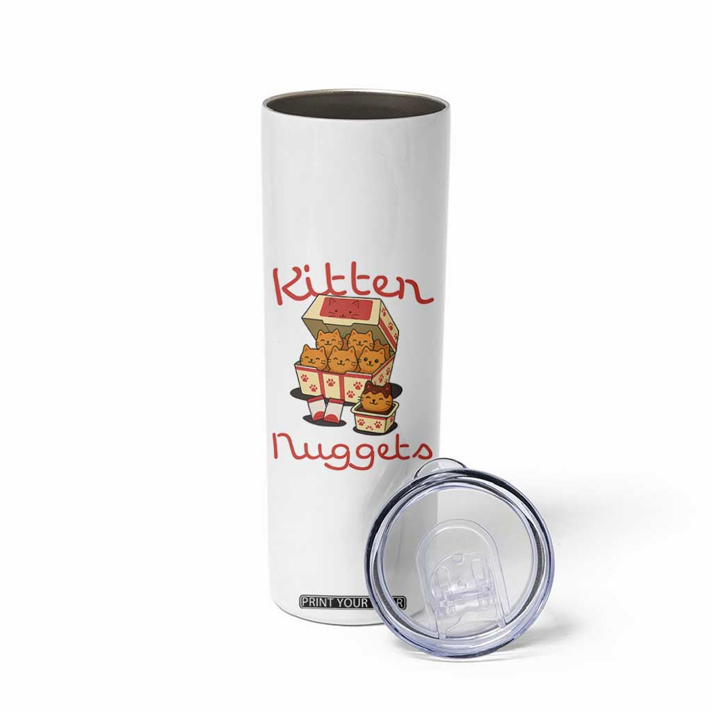Kitten Nuggets Skinny Tumbler Funny Cat Lover Gift TS12 Print Your Wear