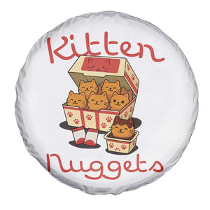 Kitten Nuggets Spare Tire Cover Funny Cat Lover Gift TS12 Print Your Wear