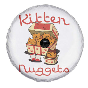 Kitten Nuggets Spare Tire Cover Funny Cat Lover Gift TS12 Print Your Wear