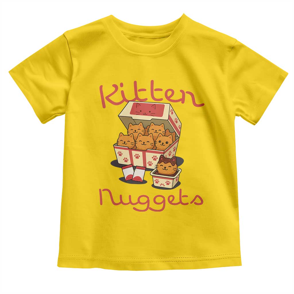 Kitten Nuggets Toddler T Shirt Funny Cat Lover Gift TS12 Daisy Print Your Wear