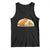 Dino Nuggets Chasing Cat Tank Top Funny Nugget Lover Gift TS12 Black Print Your Wear