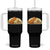 Dino Nuggets Chasing Cat Tumbler With Handle Funny Nugget Lover Gift TS12 One Size: 40 oz Black Print Your Wear