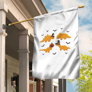 Halloween Dinosaur Nugget Garden Flag Funny Spooky Food Gift TS12 Print Your Wear