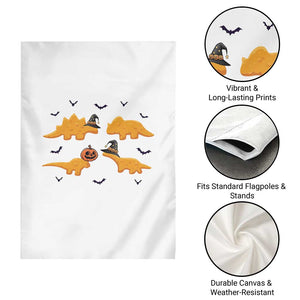 Halloween Dinosaur Nugget Garden Flag Funny Spooky Food Gift TS12 Print Your Wear