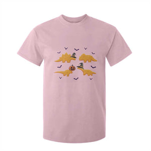 Halloween Dinosaur Nugget T Shirt For Kid Funny Spooky Food Gift TS12 Light Pink Print Your Wear