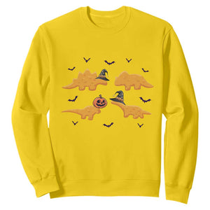 Halloween Dinosaur Nugget Sweatshirt Funny Spooky Food Gift TS12 Daisy Print Your Wear