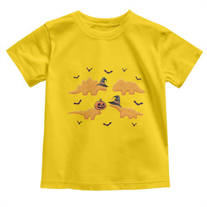 Halloween Dinosaur Nugget Toddler T Shirt Funny Spooky Food Gift TS12 Daisy Print Your Wear
