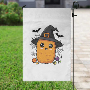 Halloween Nugget With Witch Hat Garden Flag Funny Food Gift TS12 Print Your Wear