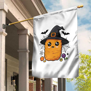 Halloween Nugget With Witch Hat Garden Flag Funny Food Gift TS12 Print Your Wear