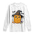 Halloween Nugget With Witch Hat Long Sleeve Shirt Funny Food Gift TS12 White Print Your Wear
