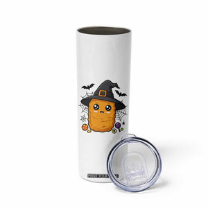 Halloween Nugget With Witch Hat Skinny Tumbler Funny Food Gift TS12 Print Your Wear